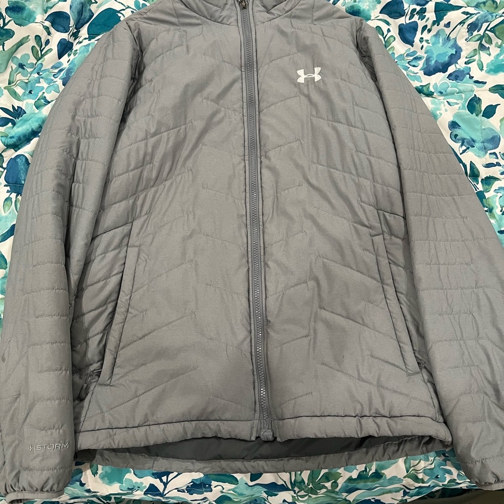 Under Armour Gray Puffer Jacket